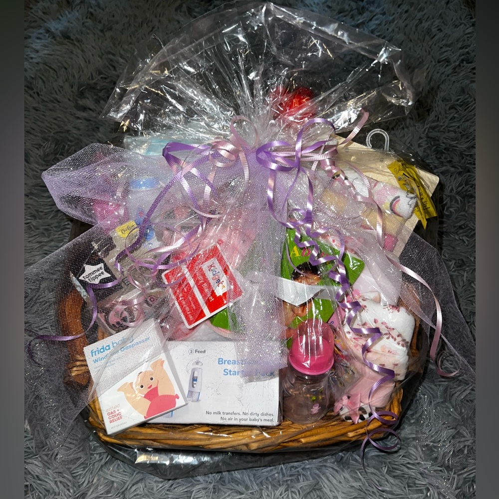 Baby Welcome/ Shower gift basket